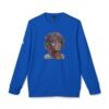 Whitney Houston Mural / Newark, NJ Adidas Unisex Fleece Crewneck Sweatshirt - Image 9