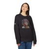 Whitney Houston Mural / Newark, NJ Adidas Unisex Fleece Crewneck Sweatshirt - Image 19