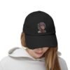Whitney Houston Mural / Newark, NJ Unisex Distressed Cap - Image 4