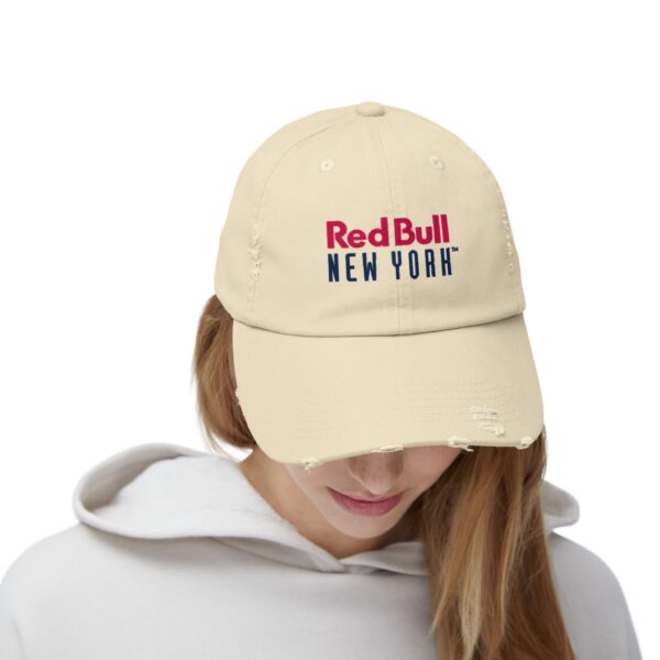New York Red Bulls Unisex Distressed Cap - Image 4