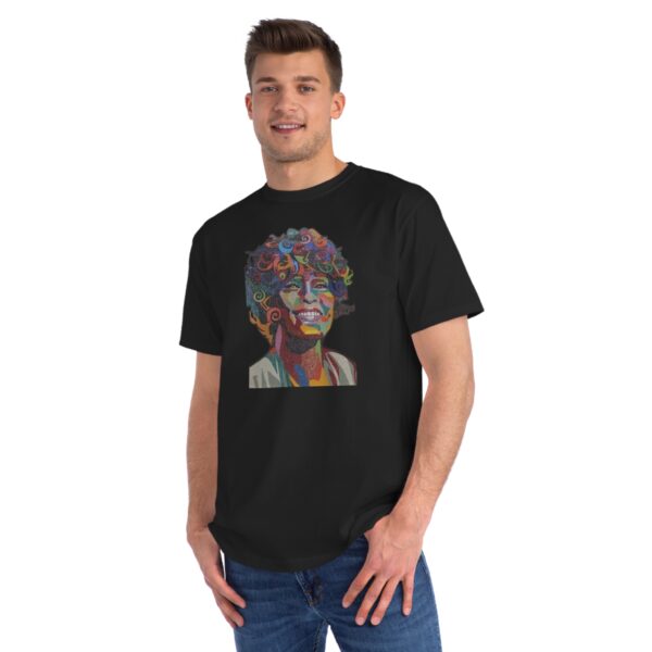 Whitney Houston Mural / Newark, NJ Organic Unisex Classic T-Shirt - Image 19