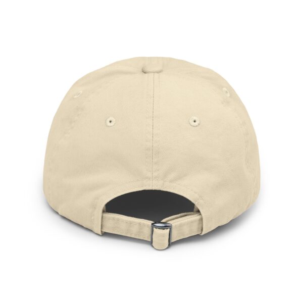 Whitney Houston Mural / Newark, NJ Unisex Distressed Cap - Image 7