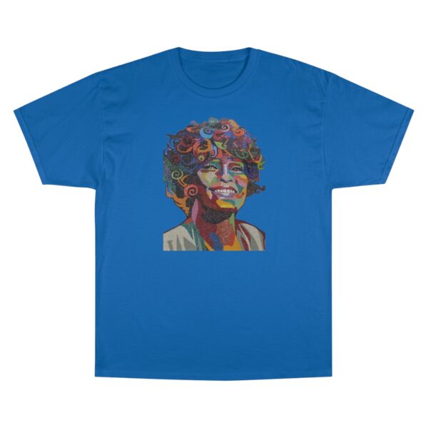 Whitney Houston Mural / Newark, NJ Champion T-Shirt - Image 13