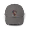 Whitney Houston Mural / Newark, NJ Unisex Distressed Cap - Image 21