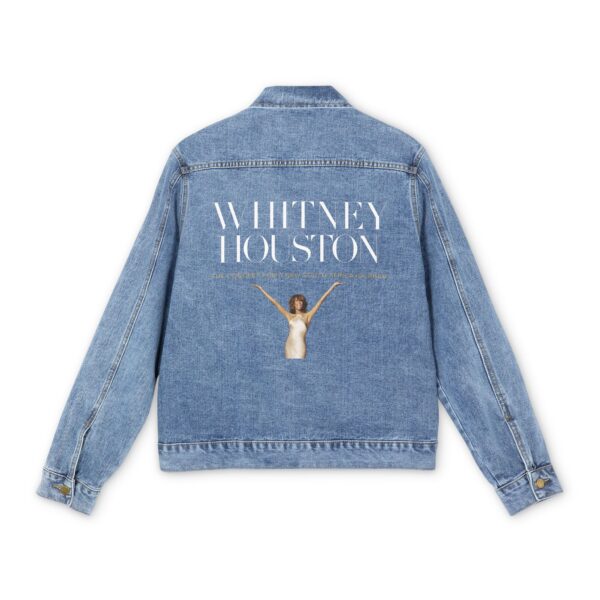 Whitney Houston’s The Concert for a New South Africa! Men's Denim Jacket - Image 2