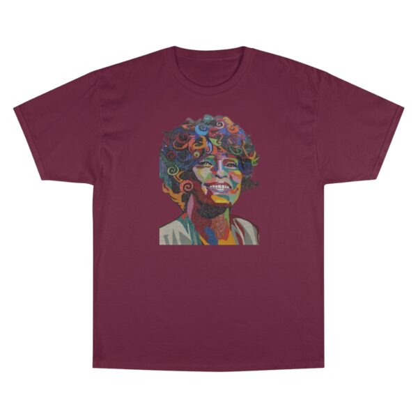 Whitney Houston Mural / Newark, NJ Champion T-Shirt - Image 29
