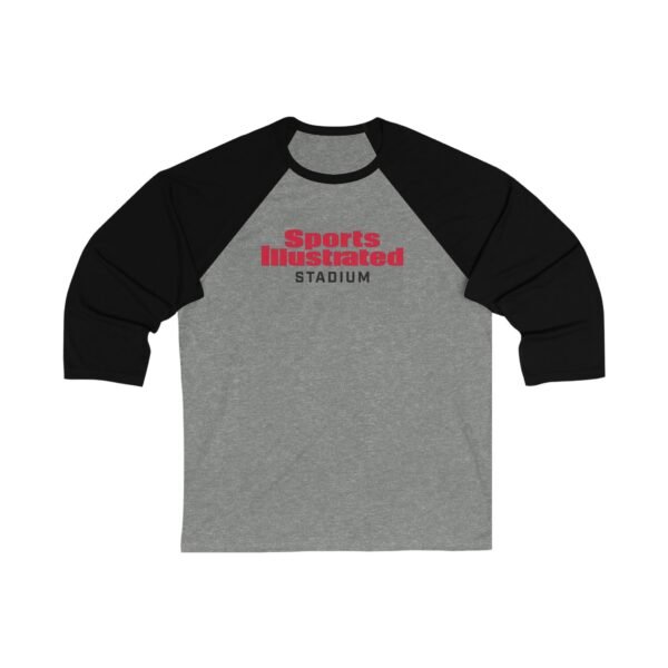 Sports Illustrated Stadium Unisex 3/4 Sleeve Baseball Tee