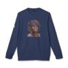 Whitney Houston Mural / Newark, NJ Adidas Unisex Fleece Crewneck Sweatshirt - Image 13