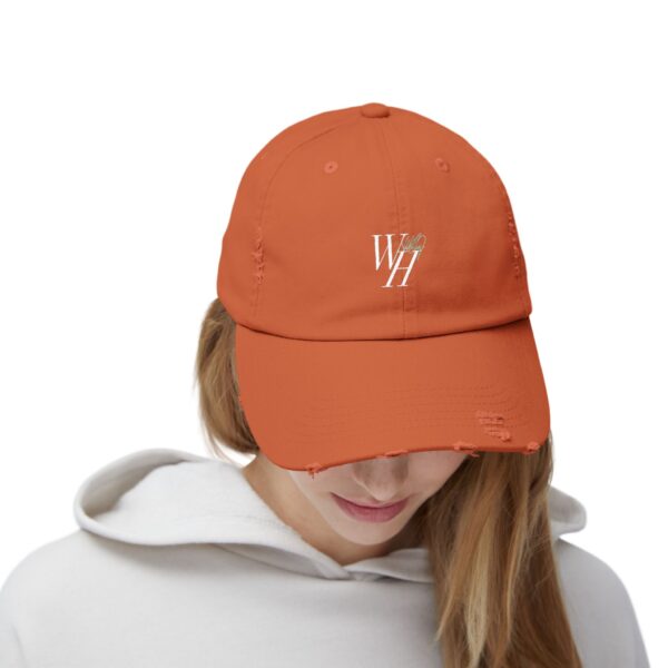 Whitney Houston Unisex Distressed Cap - Image 8