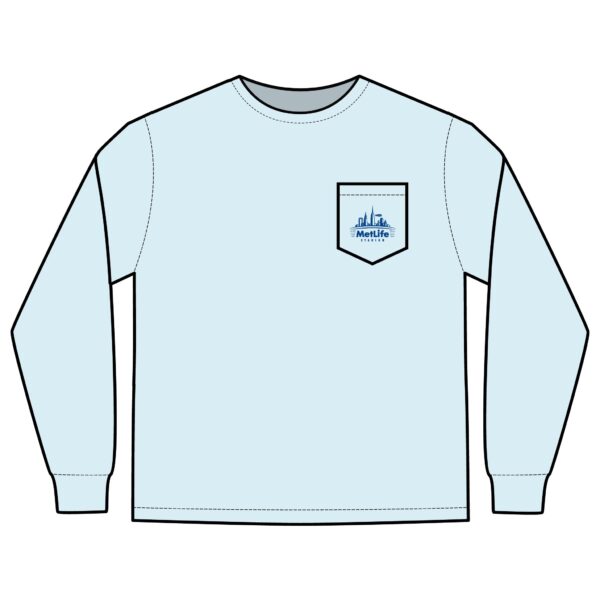 MetLife Stadium Unisex Long Sleeve Pocket T-Shirt - Image 23