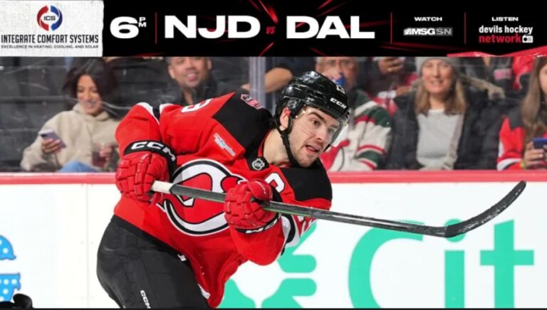 The New Jersey Devils return to action following the 4 Nations Face-Off, where they will host the Dallas Stars in an exciting matchup tonight.