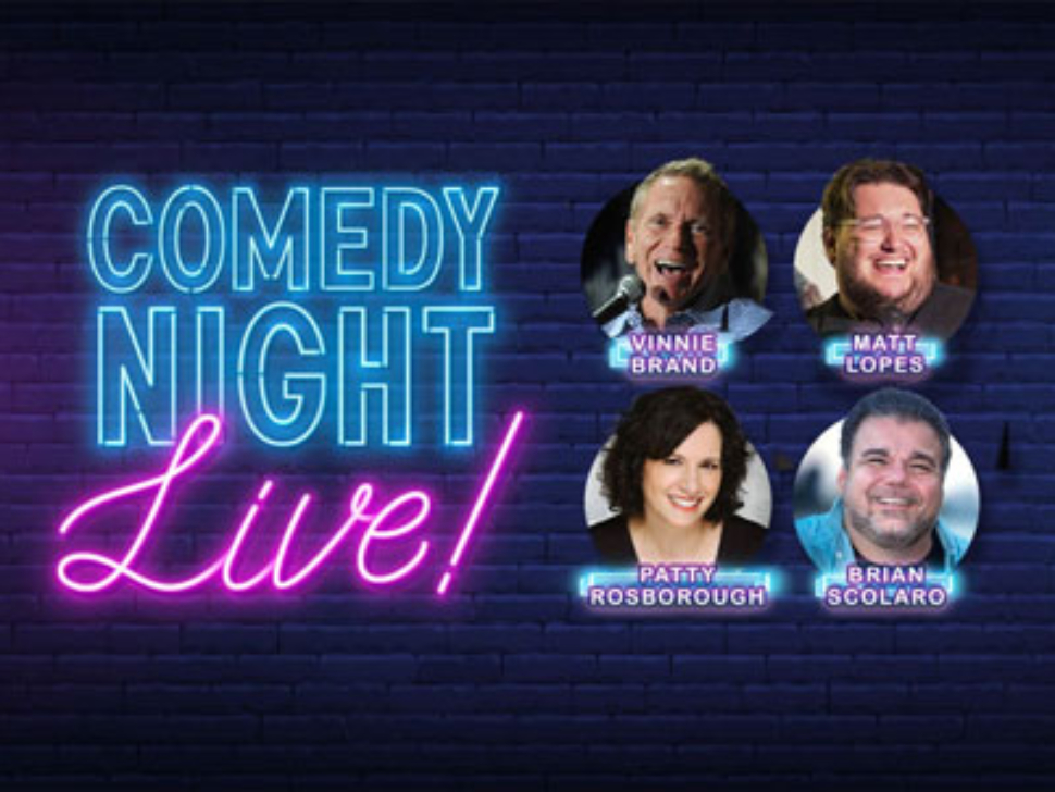 State Theatre New Jersey presents Comedy Night Live