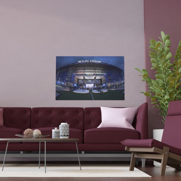 New York Giants MetLife Stadium Indoor and Outdoor Silk Posters - Image 3