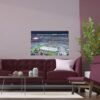 2024 Stadium Series MetLife Stadium - Philadelphia Flyers vs New Jersey Devils Indoor and Outdoor Silk Posters - Image 3