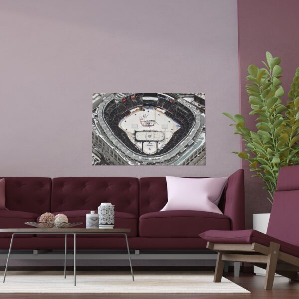 2014 Stadium Series Yankee Stadium - New York Rangers vs  New Jersey Devils Indoor and Outdoor Silk Posters - Image 3