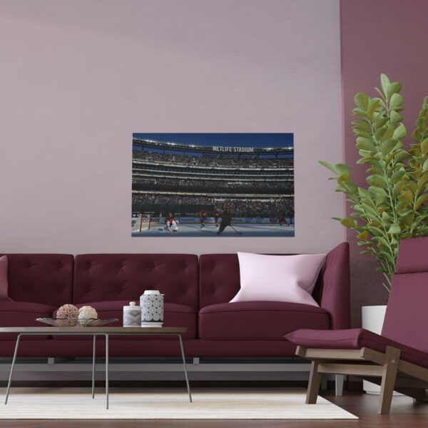 2024 Stadium Series MetLife Stadium - Philadelphia Flyers vs  New Jersey Devils Indoor and Outdoor Silk Posters - Image 3