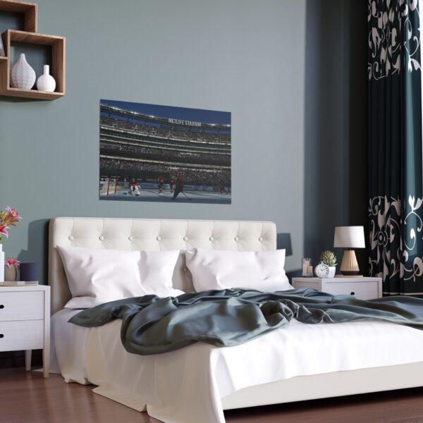 2024 Stadium Series MetLife Stadium - Philadelphia Flyers vs  New Jersey Devils Indoor and Outdoor Silk Posters - Image 2