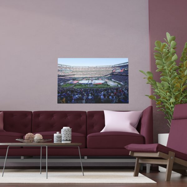2024 Stadium Series MetLife Stadium - New York Rangers vs New York Islanders Indoor and Outdoor Silk Posters - Image 3