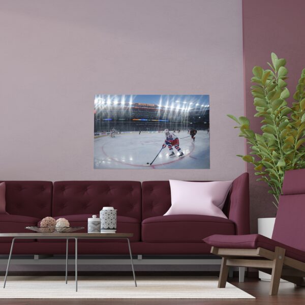 2024 Stadium Series MetLife Stadium - New York Rangers vs New York Islanders Indoor and Outdoor Silk Posters - Image 3