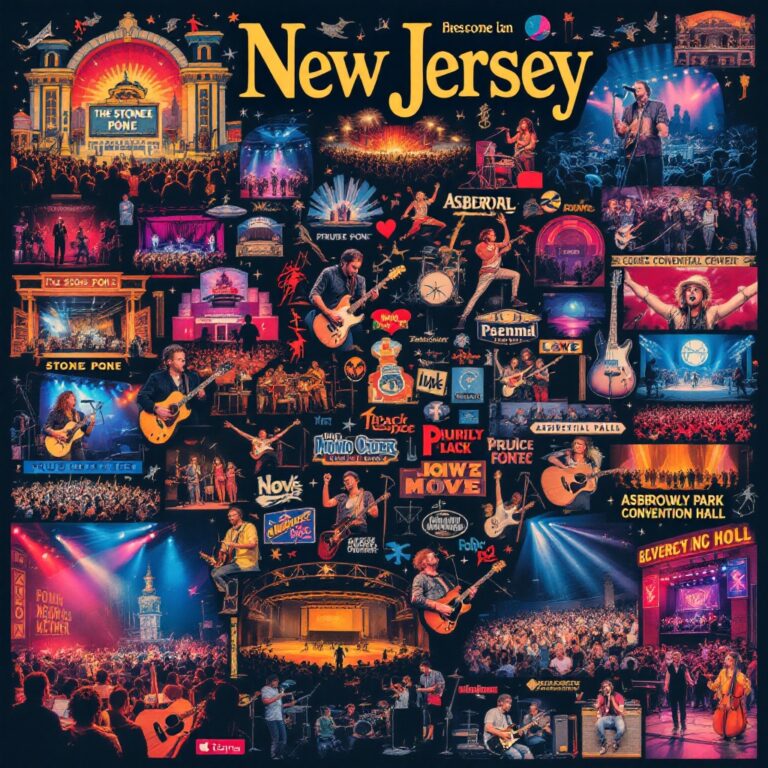 Discovering the Heartbeat of New Jersey’s Music Scene: Venues, Artists, and Upcoming Events