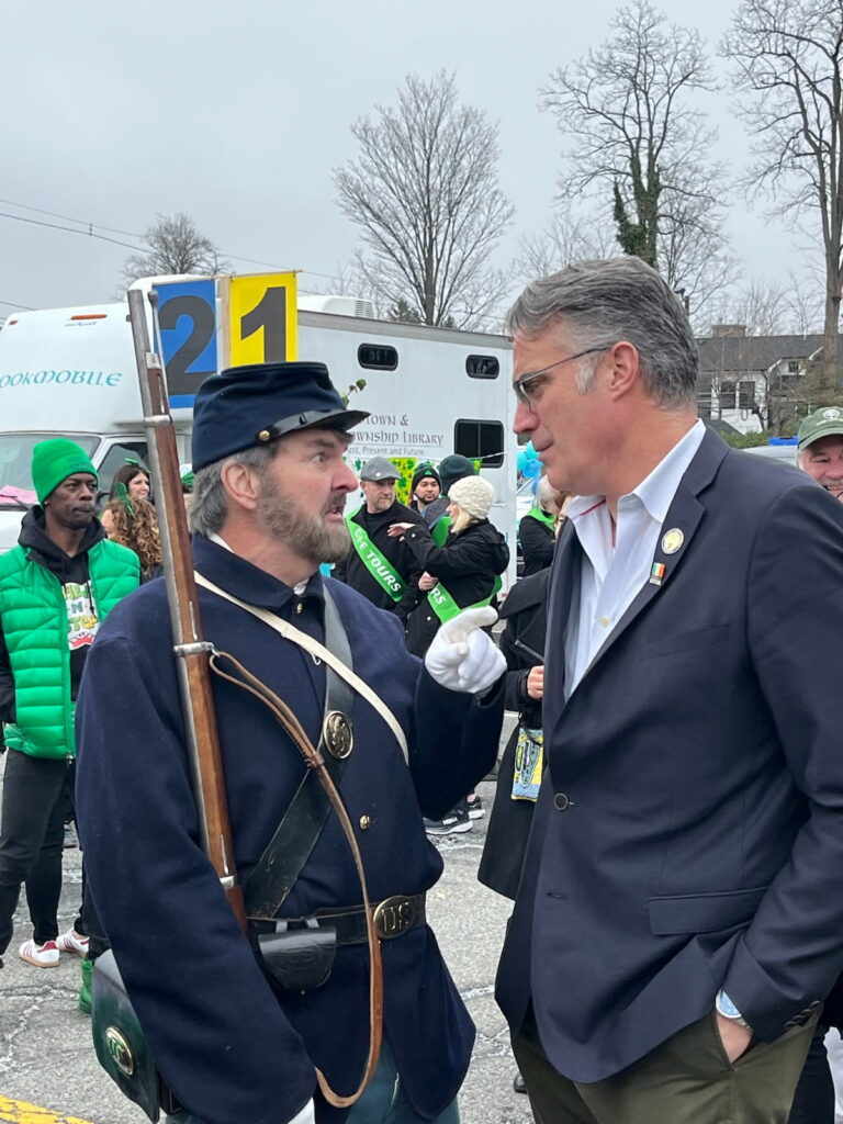 Fulop Campaigns at the Morris St. Pat’s Parade, and other Street Scenes