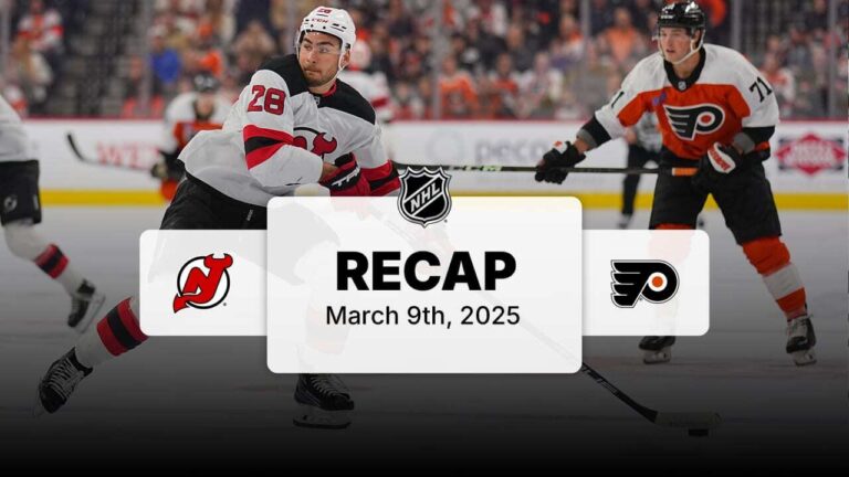 Cody Glass Shines in New Jersey Devils Debut with Key Goal in 3-1 Victory Over Flyers; Haula Ends Scoring Drought, Allen Stops 23 Shots as Flyers Drop Fourth Consecutive Game