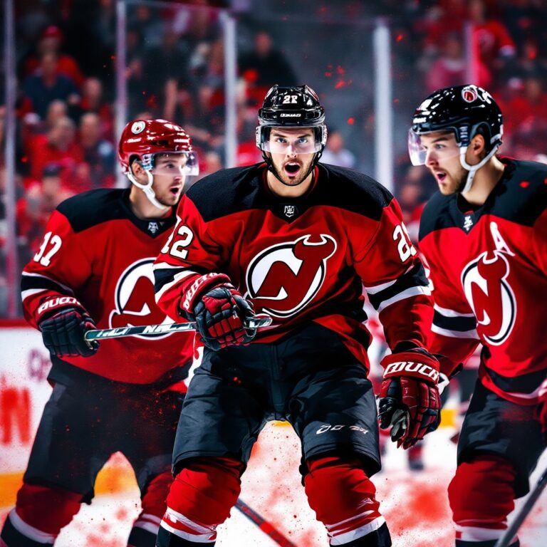 The New Jersey Devils: Strategies, Key Players, and Game Insights