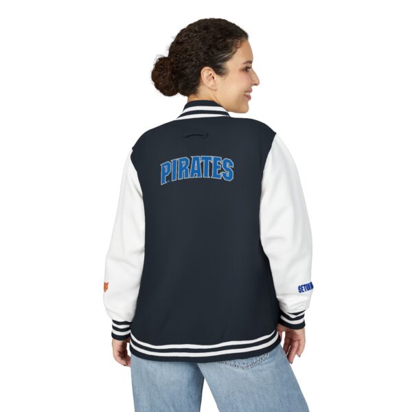 Seton Hall Pirates Unisex Heavyweight Letterman Jacket - Image 12