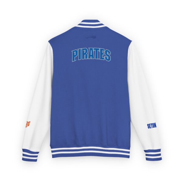 Seton Hall Pirates Unisex Heavyweight Letterman Jacket - Image 2