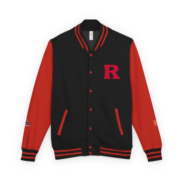 Rutgers Scarlet Knights Unisex Heavyweight Letterman Jacket - Image 5