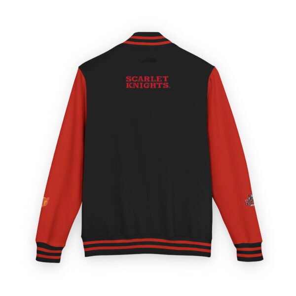 Rutgers Scarlet Knights Unisex Heavyweight Letterman Jacket - Image 6