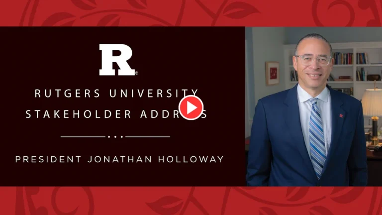 New details on Holloway’s post-Rutgers presidency plans