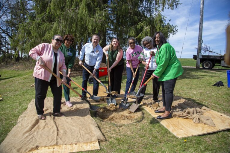Morris County Celebrates Earth Day with Tree Planting at Central Park in Third Annual Partnership with Atlantic Health Foundation and Shade Tree Commission