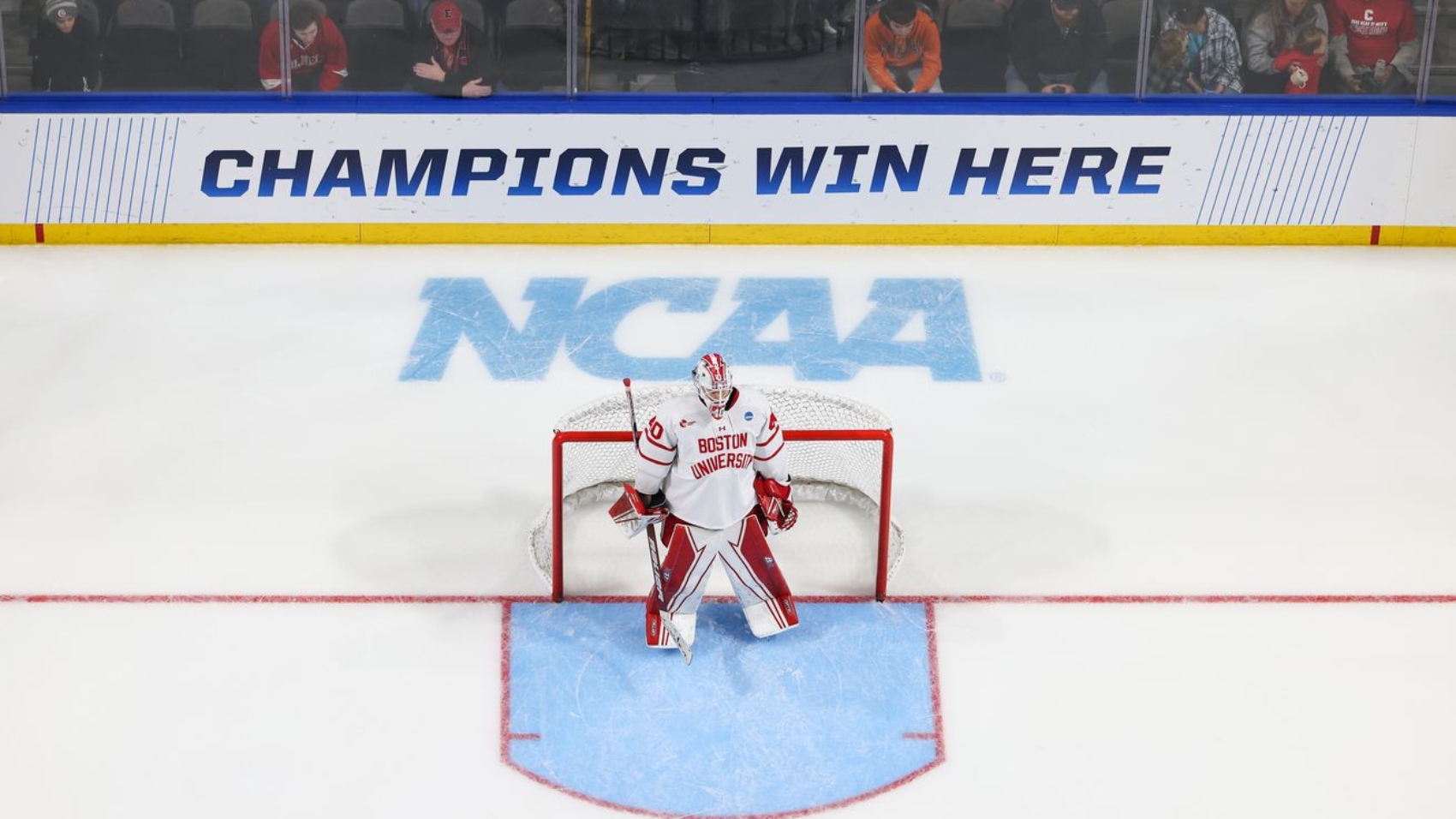 NCAA HOCKEY: MAR 29 DI Men’s Ice Hockey Championship Toledo Regional - Cornell vs. Boston University