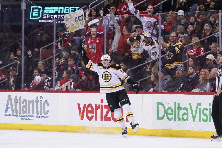 Devils Hammered by the Bruins in 7-2 Loss