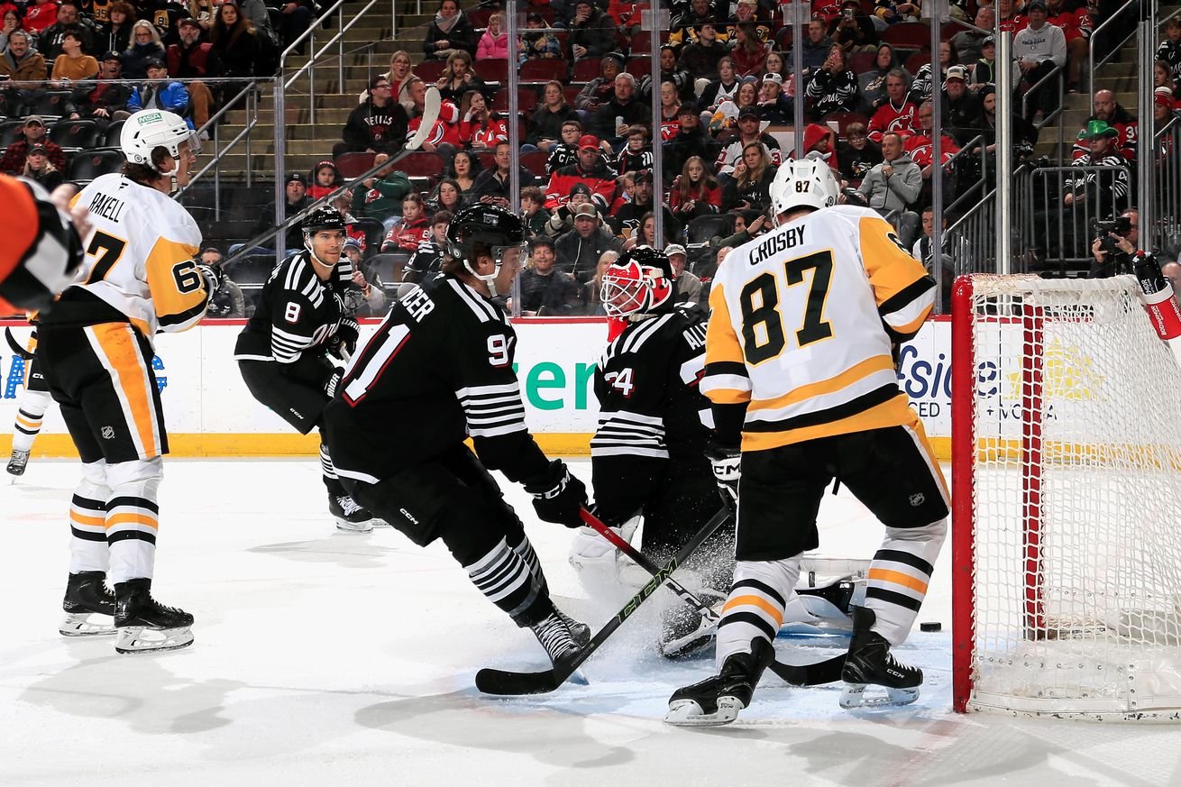 Pittsburgh Penguins v New Jersey Devils