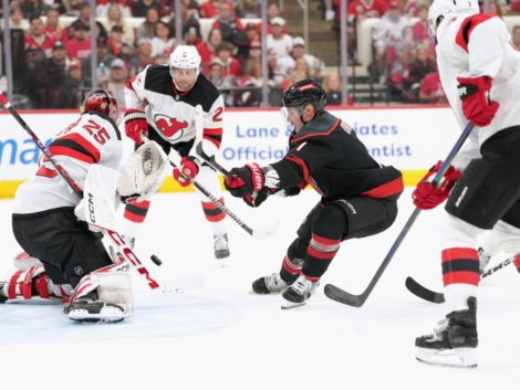 New Jersey Devils v Carolina Hurricanes - Game One