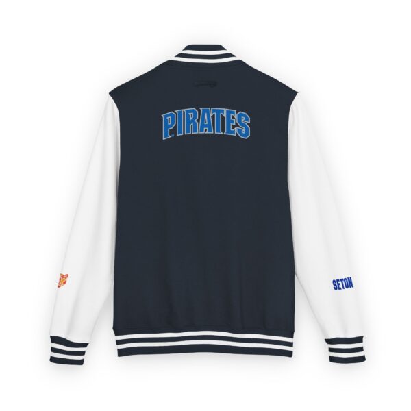 Seton Hall Pirates Unisex Heavyweight Letterman Jacket - Image 10