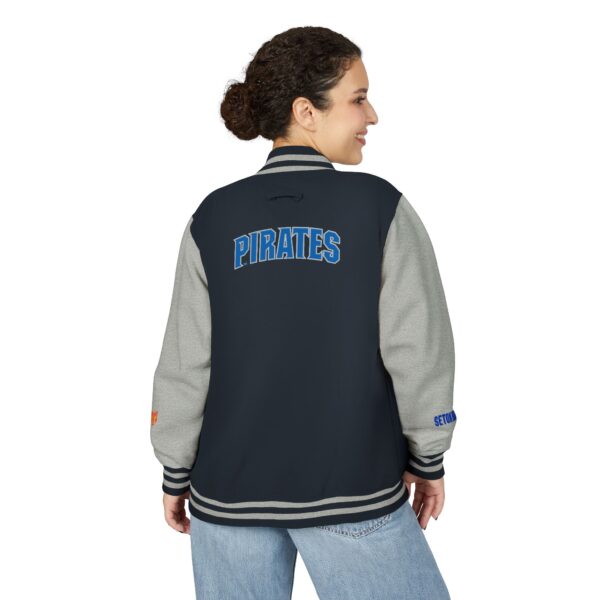 Seton Hall Pirates Unisex Heavyweight Letterman Jacket - Image 8