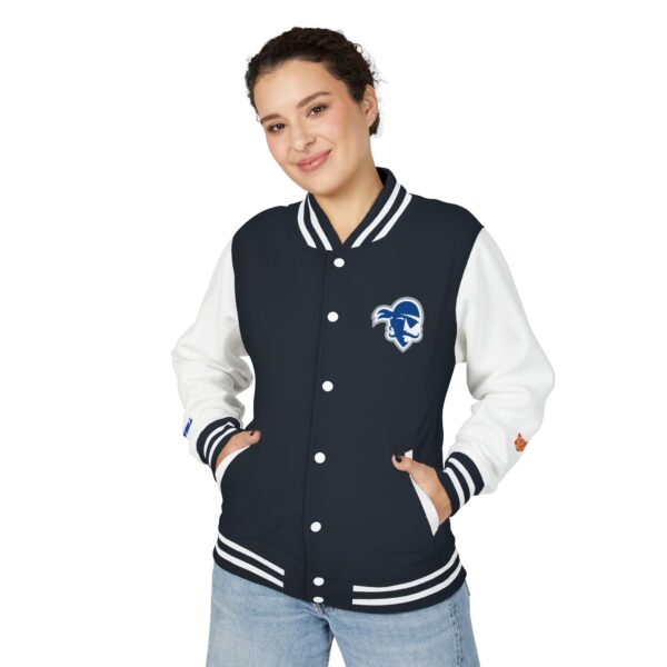 Seton Hall Pirates Unisex Heavyweight Letterman Jacket - Image 11