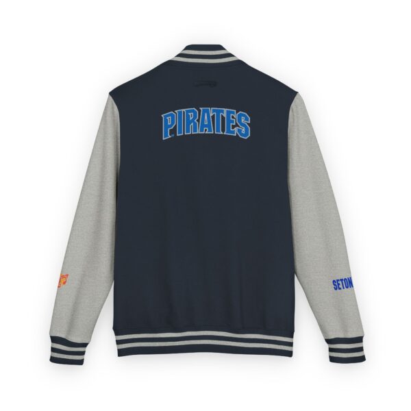 Seton Hall Pirates Unisex Heavyweight Letterman Jacket - Image 6