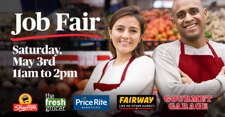 Wakefern Hosts May 3 Job Fair Across NJ and the Northeast — Hundreds of Supermarket Positions Up for Grabs