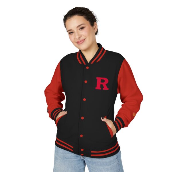 Rutgers Scarlet Knights Unisex Heavyweight Letterman Jacket - Image 7