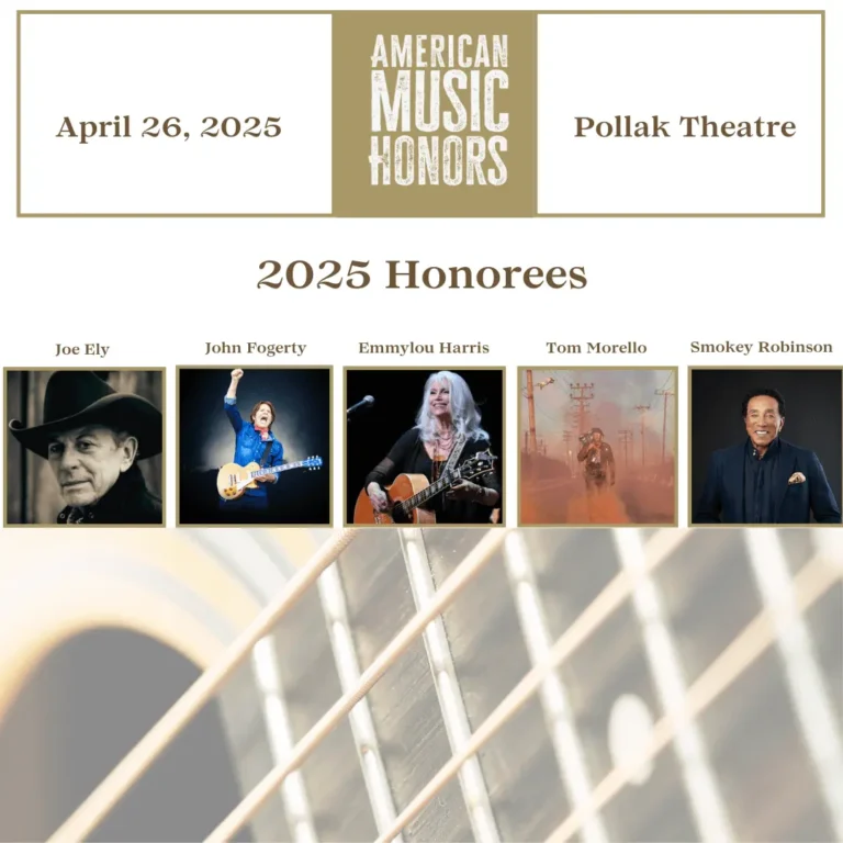 2025 American Music Honors was A Night of Tribute and Reflection by Bruce Springsteen, Smokey Robinson, John Fogerty, Emmylou Harris, Tom Morello: Read The Artists Messages & Transcripts from Event!