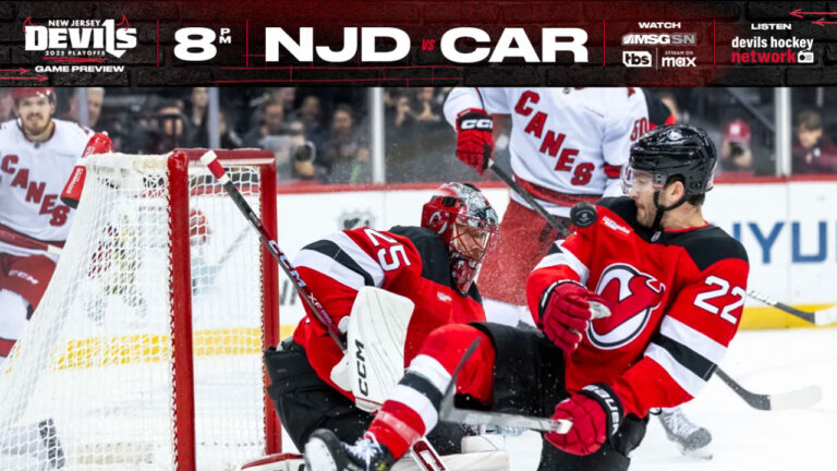 Playoff Game Preview #3: New Jersey Devils vs. Carolina Hurricanes