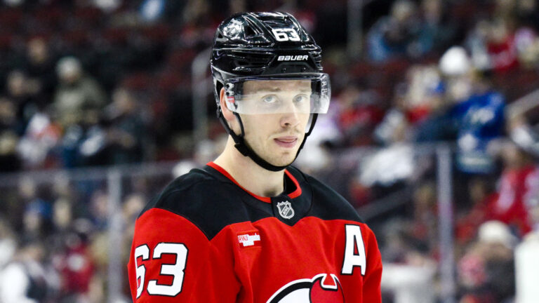 Devils’ Jesper Bratt Has Turned into a Hitting Machine