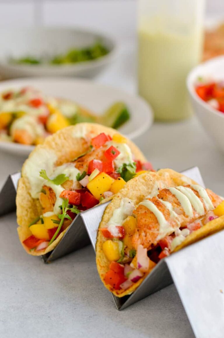 Jersey Girl Cooks Fresh Fish Tacos with Mango Salsa: A Tropical Delight