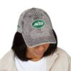 New York Jets Embroidered Logo on Vintage Cap - Image 4