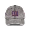 New York Giants Embroidered Logo on Vintage Cap - Image 5