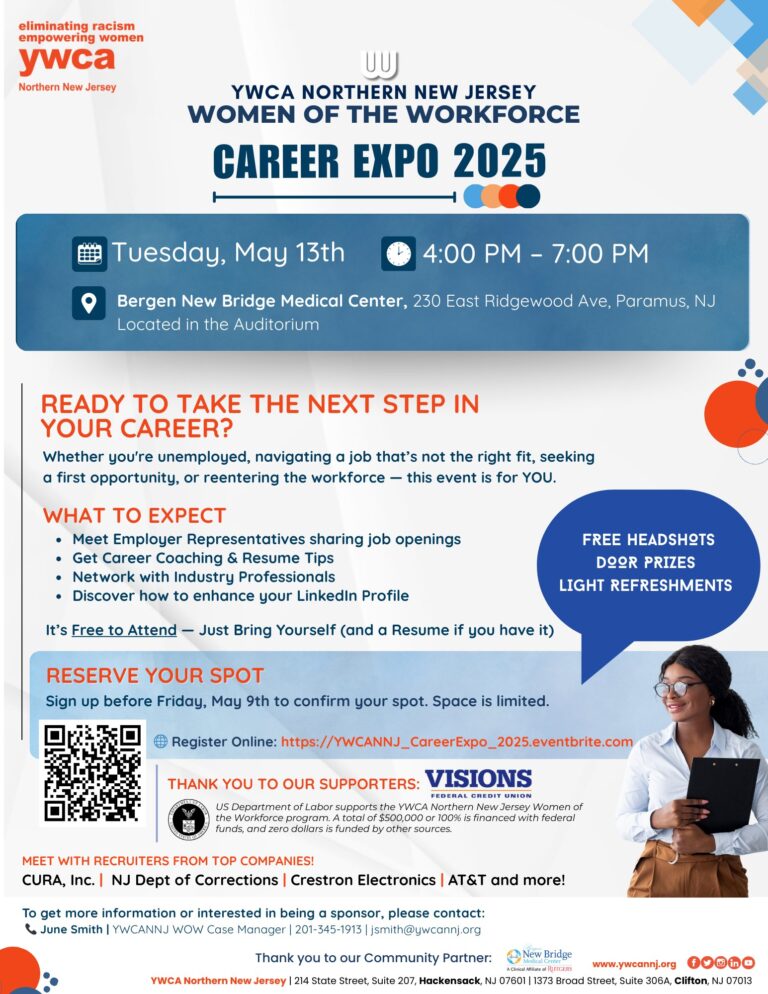 YWCA Northern New Jersey Hosts the 2025 Women of the Workforce Career Expo in Paramus